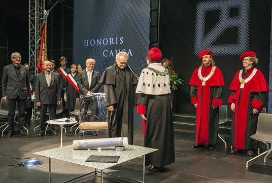 Wręczenie doctora honoris causa